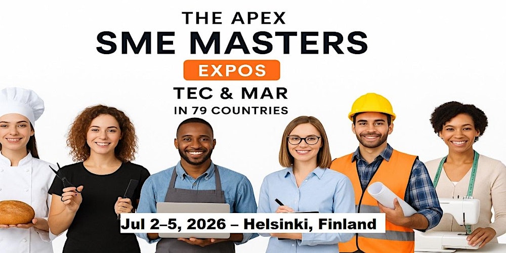 Apex SME Masters Expos: Tec & Mar in Helsinki, Finland
