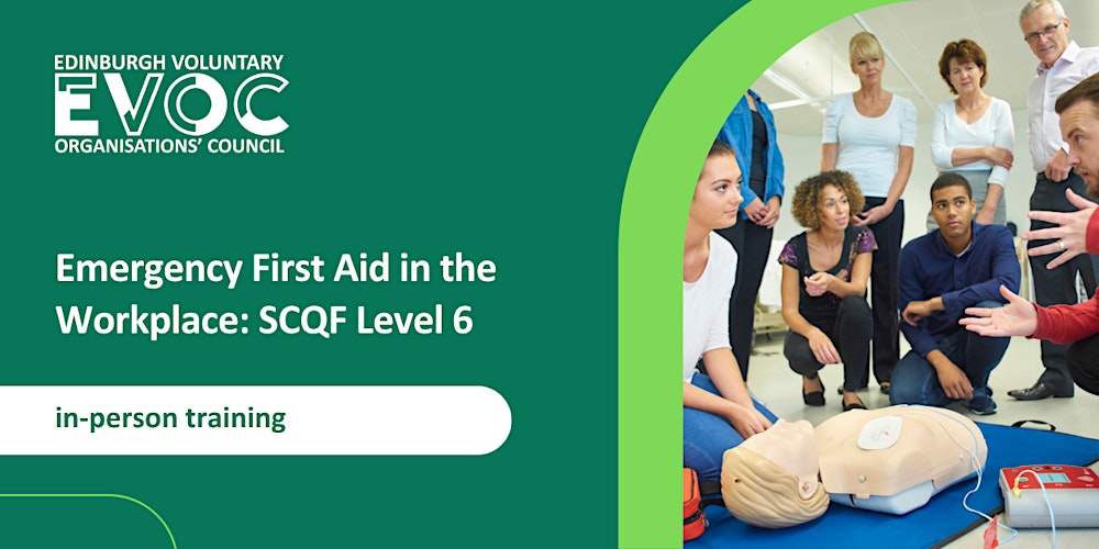 Emergency First Aid in the Workplace (SCQF Level 6)