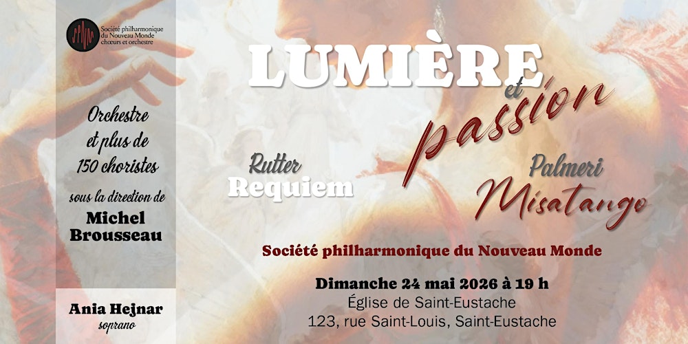CONCERT - Requiem de John Rutter et Misatango de Martin Palmeri