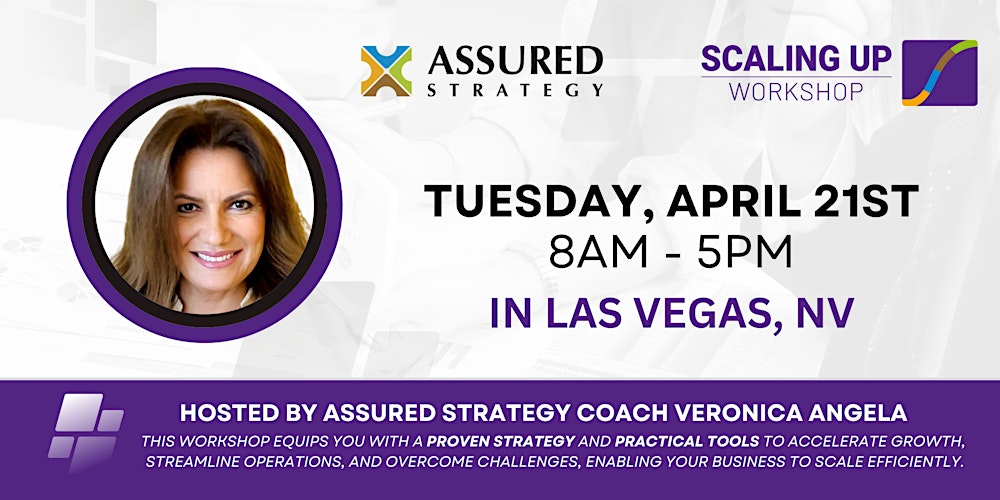 Scaling Up Workshop - Las Vegas, NV -VA