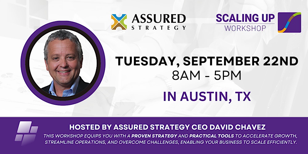 Scaling Up Workshop - Austin, TX -DC
