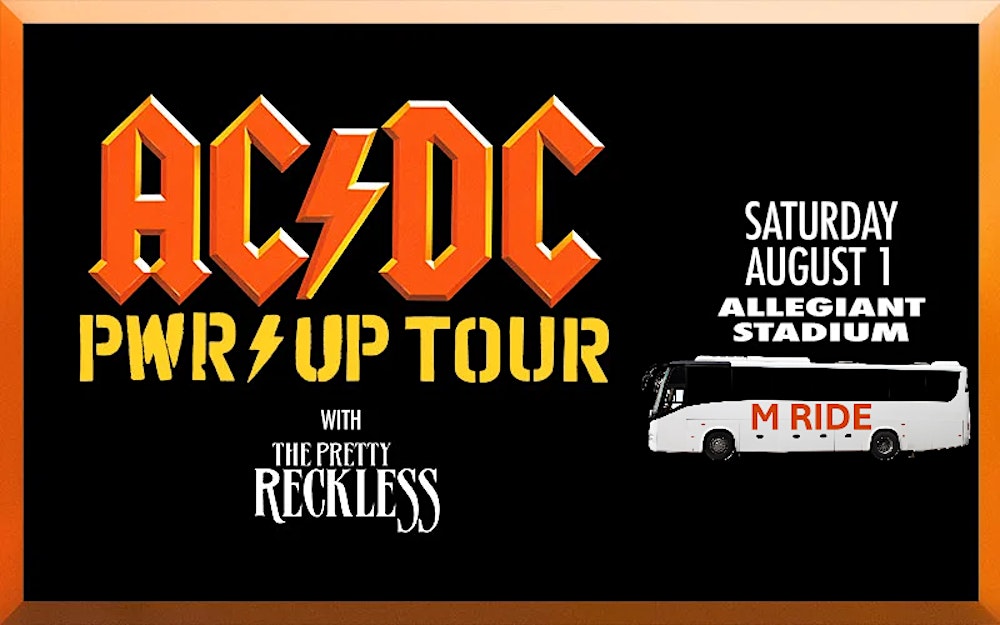 AC/DC CONCERT SHUTTLE BUS from Circa Resort 8/01/2026
