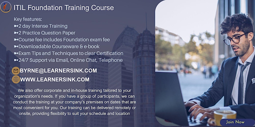 Level Up Your IT Skills – Join ITIL 4 Training in Seattle, WA