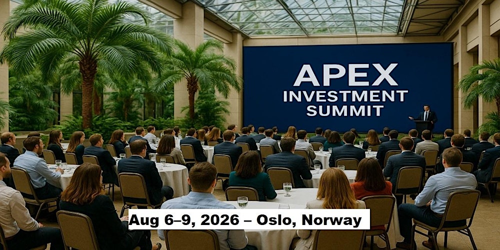 Apex Masters Expos – Investment Summit in Oslo, Norway