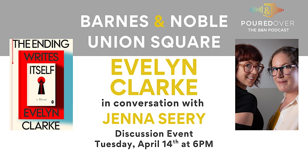 Evelyn Clarke discusses THE ENDING WRITES ITSELF - POURED OVER  Live Taping