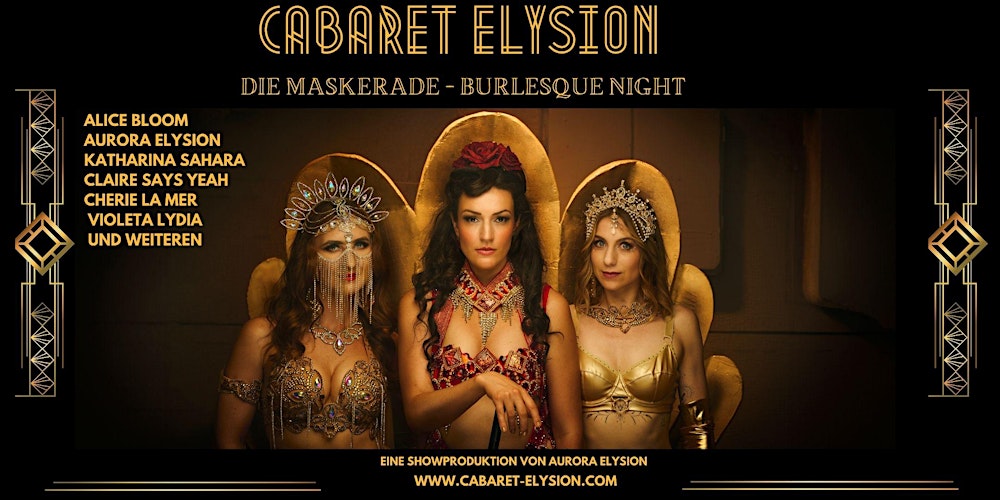 Cabaret Elysion - Die Maskerade-Burlesque Night
