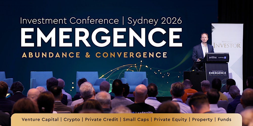 EMERGENCE - Investment Conference - SYDNEY 2026