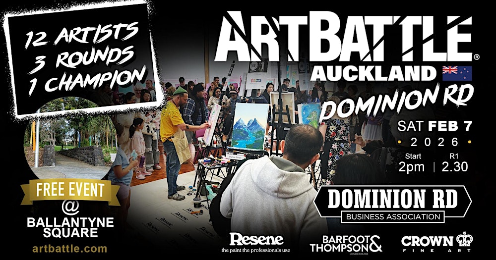 Art Battle Dominion Road - February 7, 2026