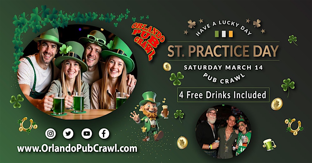 St. Practice(Patrick's) Day Pub Crawl