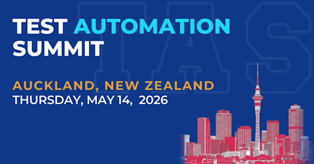 Test Automation Summit | Auckland| 2026