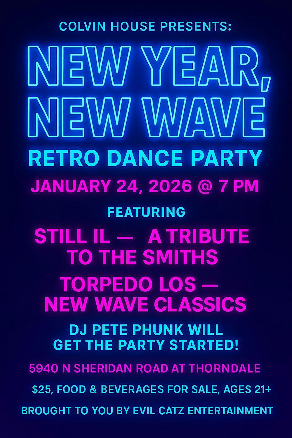 New Year, New Wave: Retro Dance Party