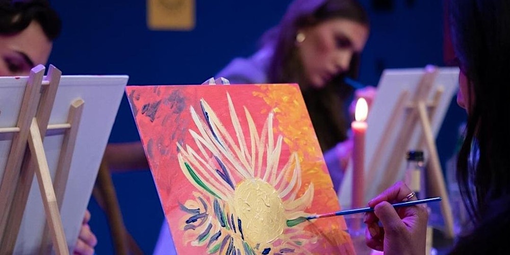 Boozy Brushes, Drag Hip Hop Tunes & Graffiti Blooms Paint Party! Edinburgh