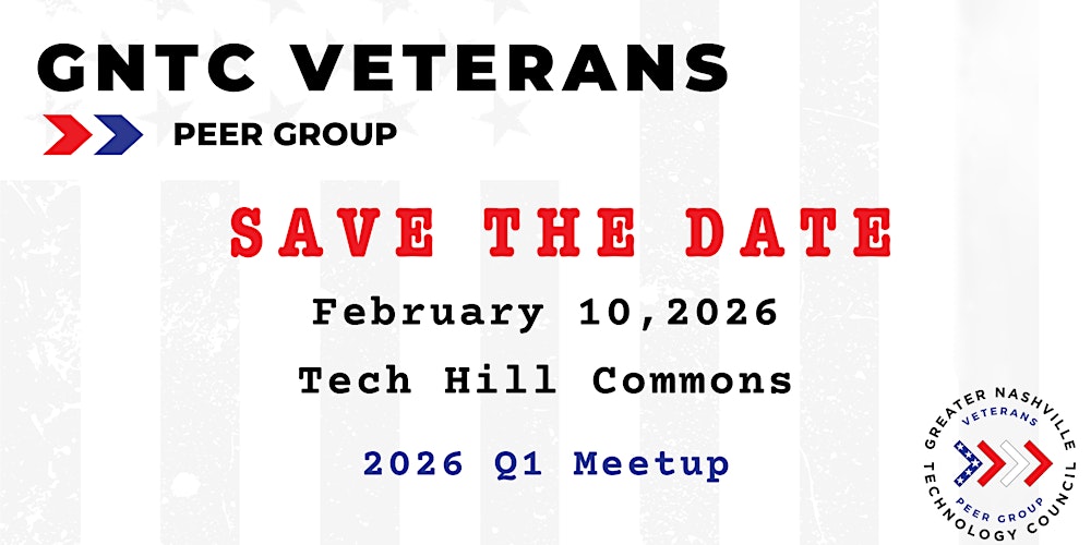 GNTC Veterans Peer Group - Q1 Meetup
