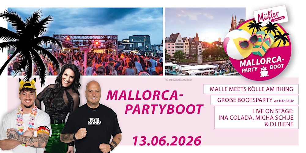 Mallorca Partyboot Köln