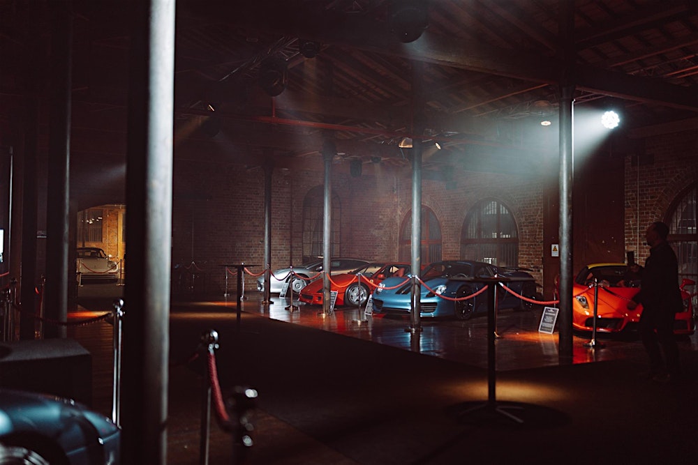Barrel Hall at Fox Classic Car Collection