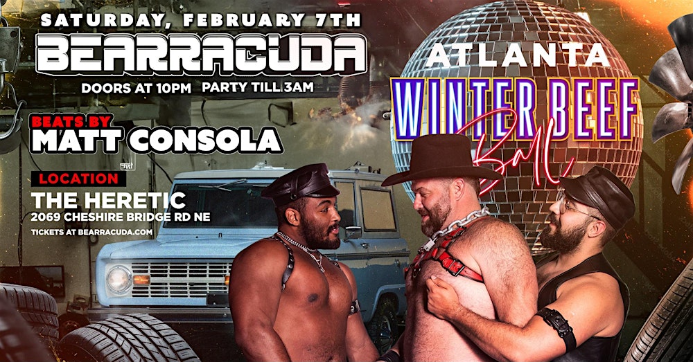 NEW DATE: Bearracuda Atlanta❄️Winter Beef Ball: Jock & Underwear Party!