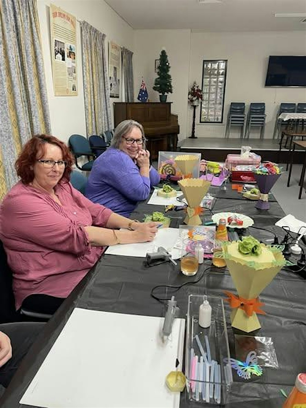 Sip, Snip & Blooms- Christmas Wreath Workshop