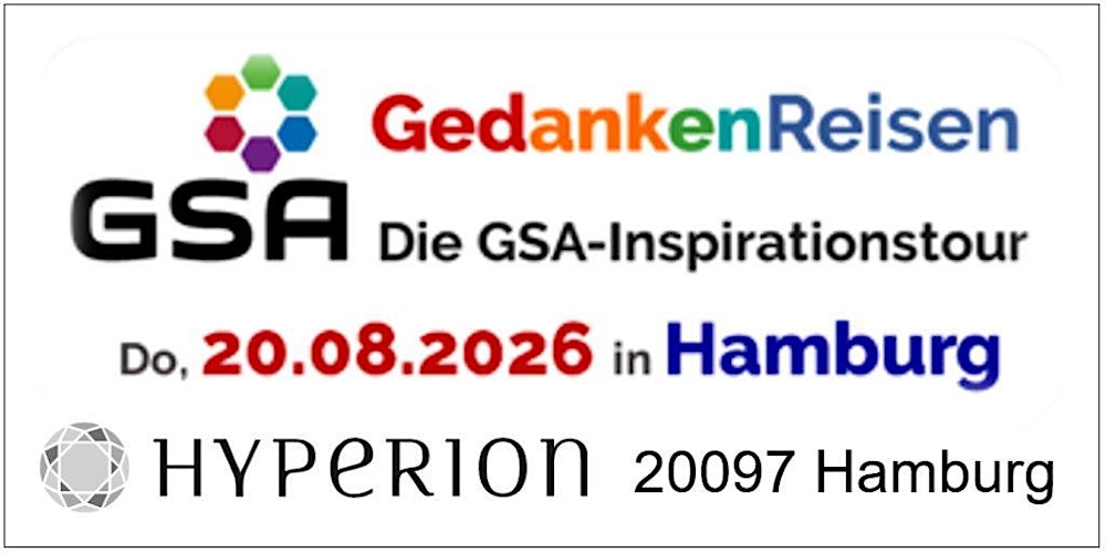 GSA-Inspirationstour in HAMBURG: 6 Redner:innen je 10 Min.