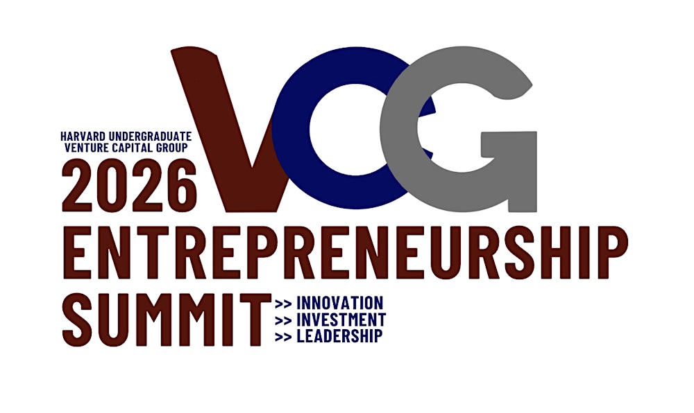 Harvard Venture Capital Group 2026 Entrepreneurship Summit
