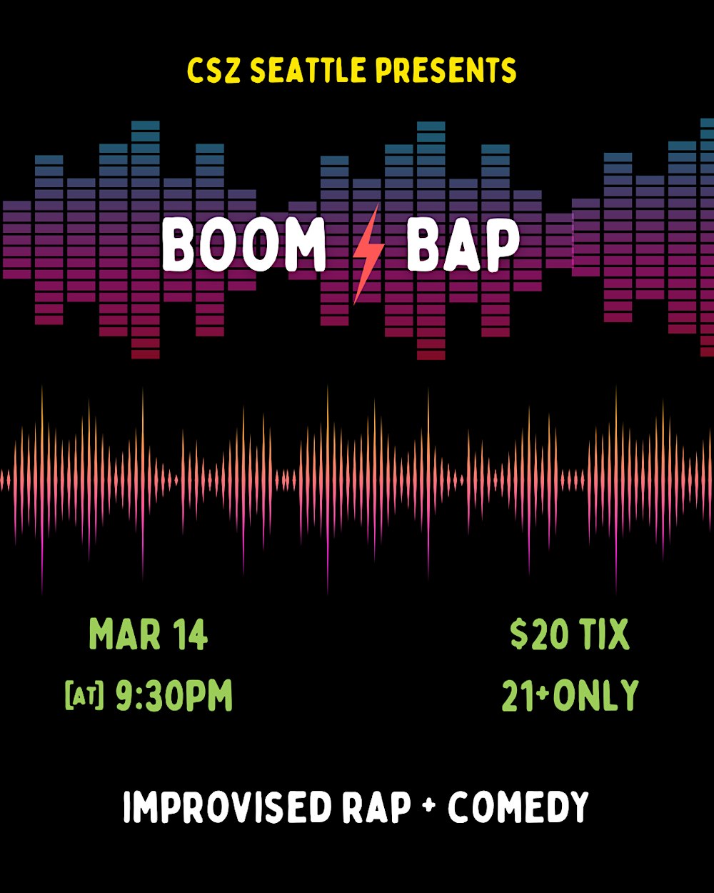 Boom Bap: Improvised Rap and Comedy