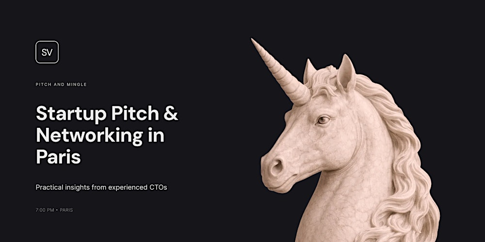 Startup Pitch & Networking in Paris