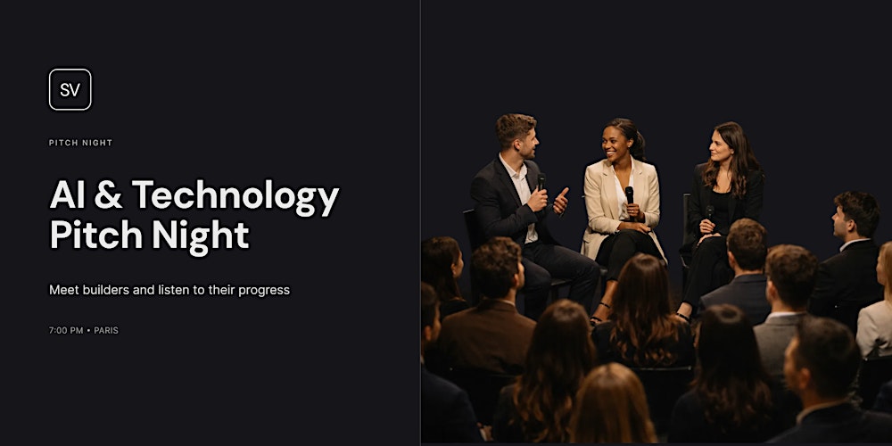 AI & Technology Pitch Night in Paris