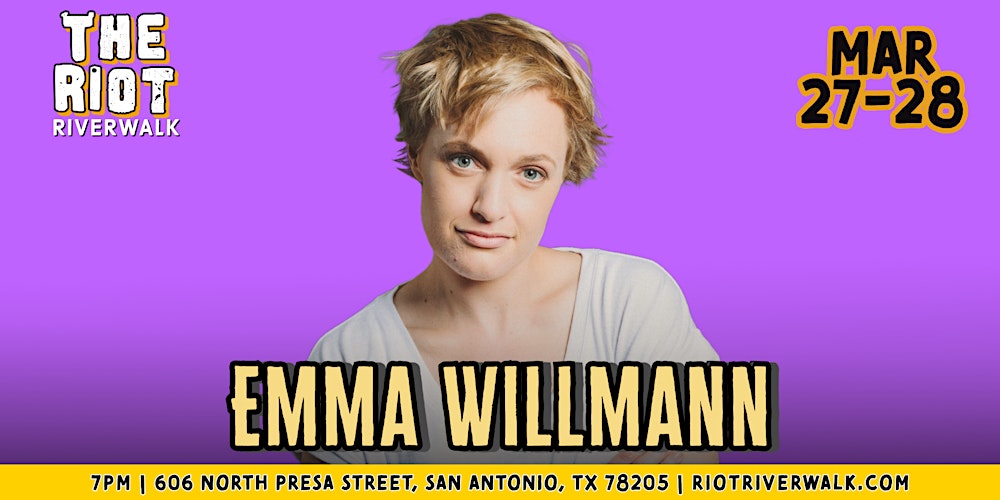 Comedian Emma Willmann Live in San Antonio at Riot Riverwalk Comedy Club