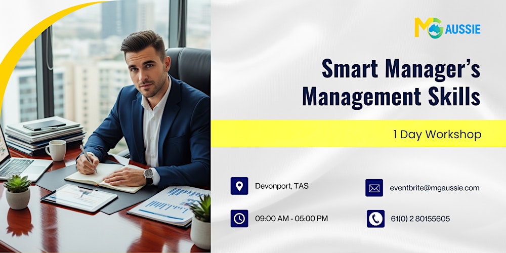 Smart Manager’s Management Skills: 1 Day Workshop in Devonport