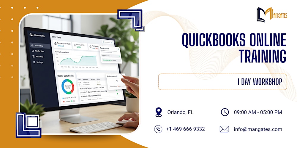 QuickBooks Online Training: 1 Day Workshop in Orlando, FL