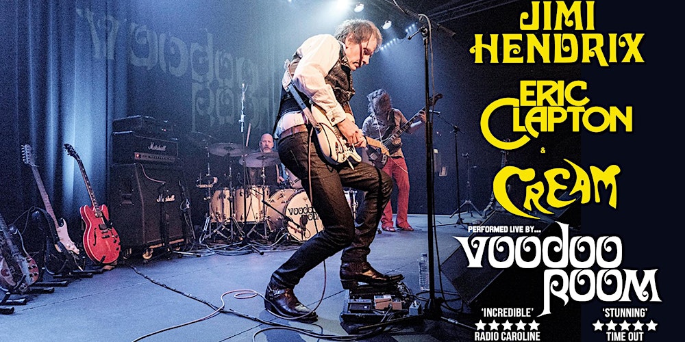 The Voodoo Rooms, Edinburgh: HENDRIX, CLAPTON & CREAM Fans !