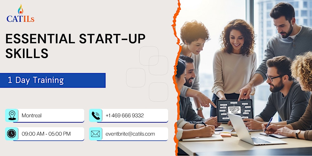 Essential Start-Up Skills: 1 Day Training in Montreal