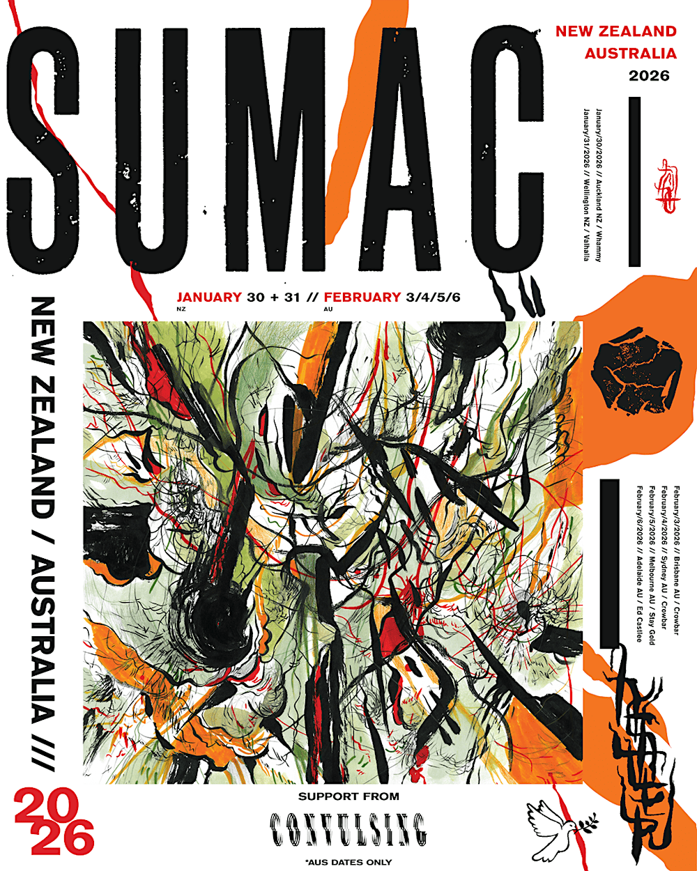 Sumac First Ever Australian Tour