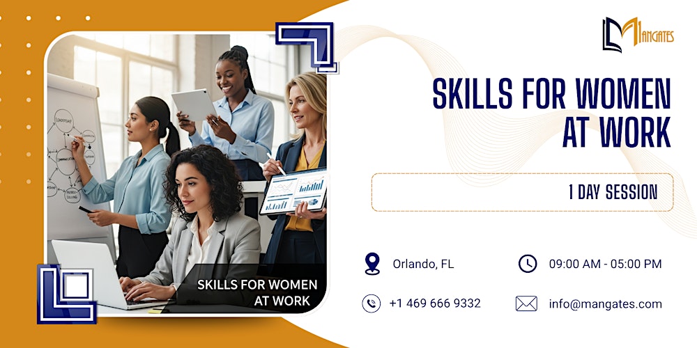 Skills for Women at Work: 1 Day Session in Orlando, FL