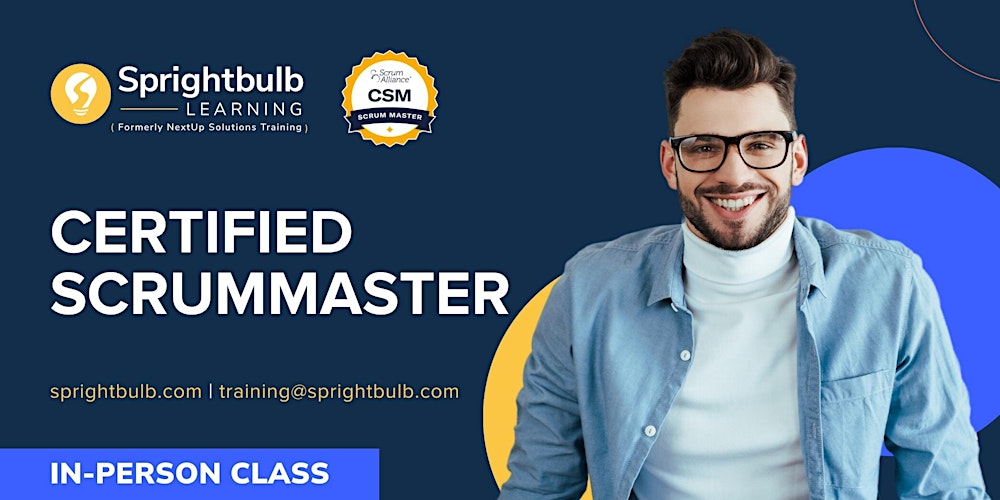 Certified ScrumMaster (CSM) Training in Arlington, VA