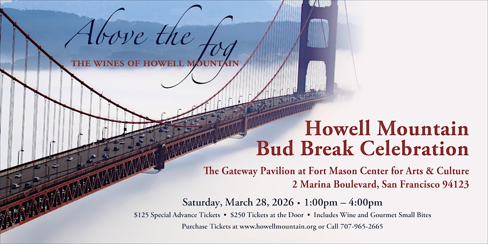 Howell Mountain Bud Break Celebration 2026