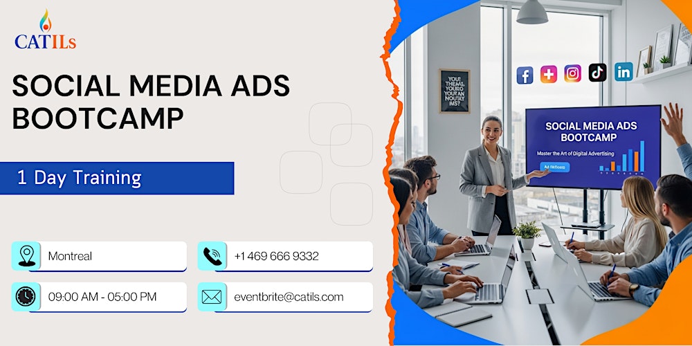 Social Media Ads Bootcamp: 1 Day Training in Montreal