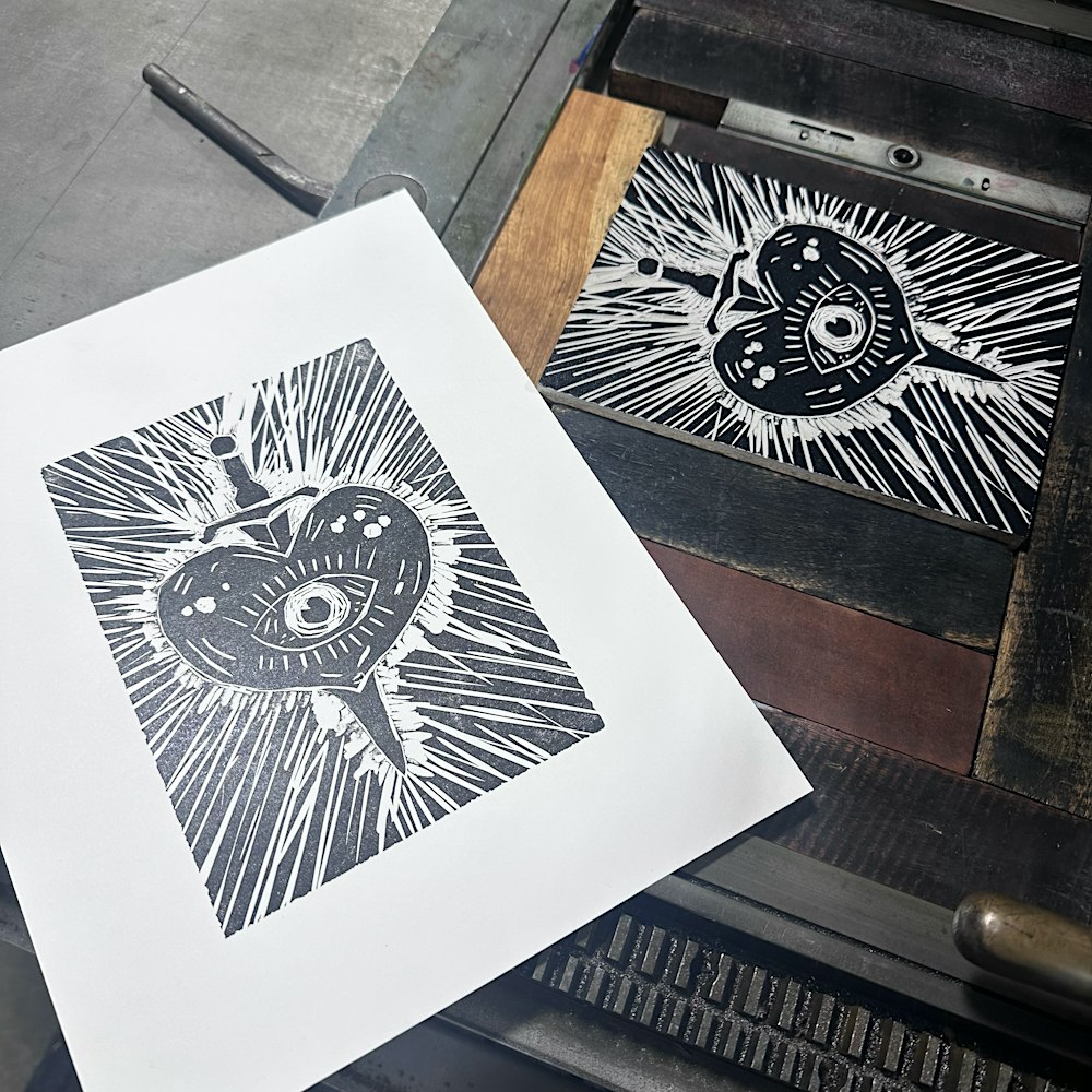 Linoleum Block Printmaking - Sat, Feb 21, 2026