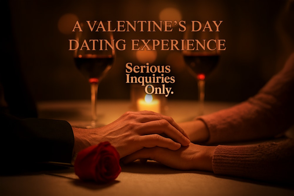 SERIOUS INQUIRIES ONLY: A Valentine's Day Dating Experience