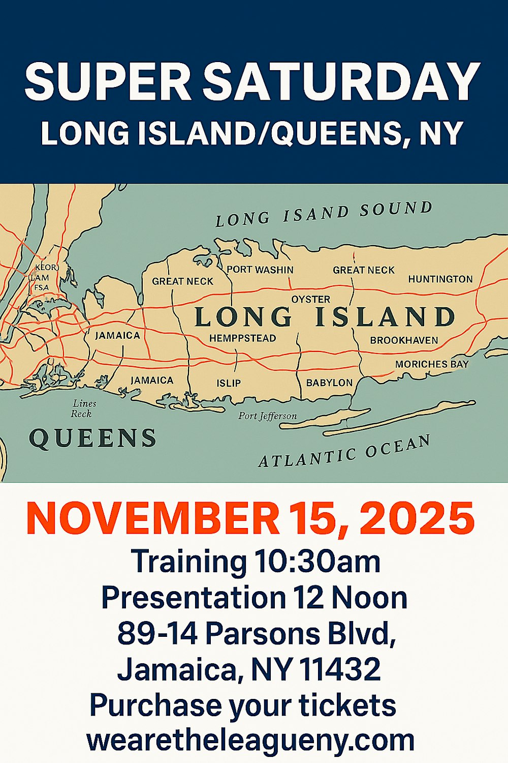 Super Saturday - Long Island/Queens NY - January 24, 2026