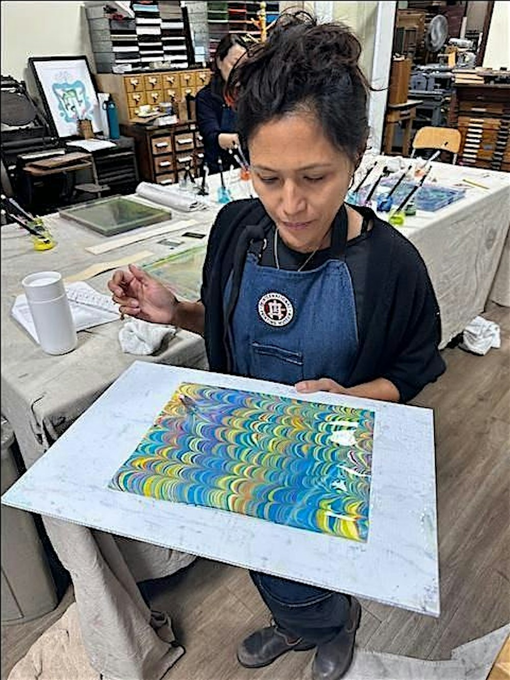 Paper Marbling - Sun, Mar 15, 2026
