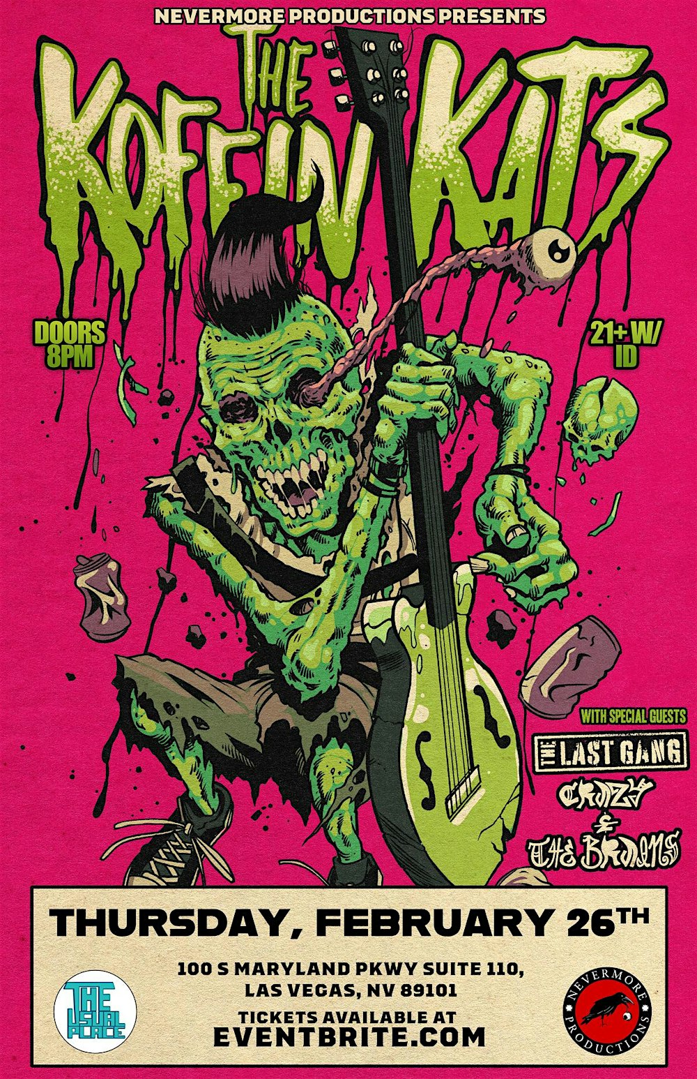 Koffin Kats at The Usual Place