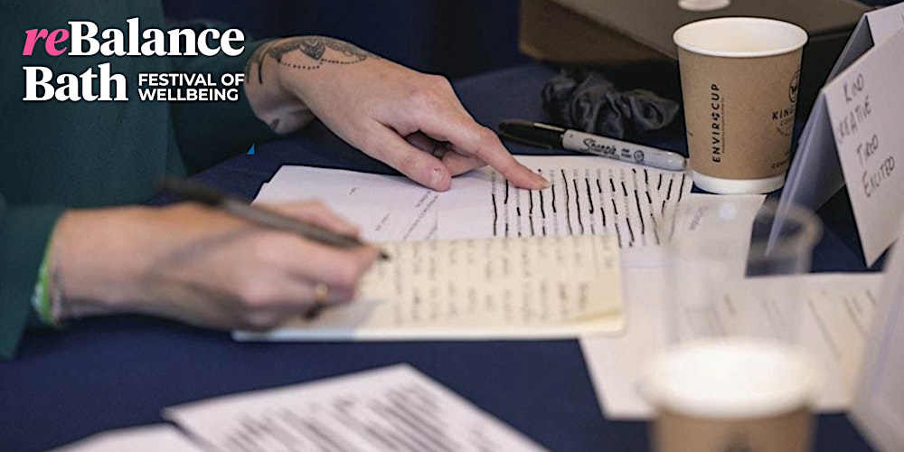 Creative Writing for Wellbeing at the Gainsborough Bath Spa-reBalance Bath