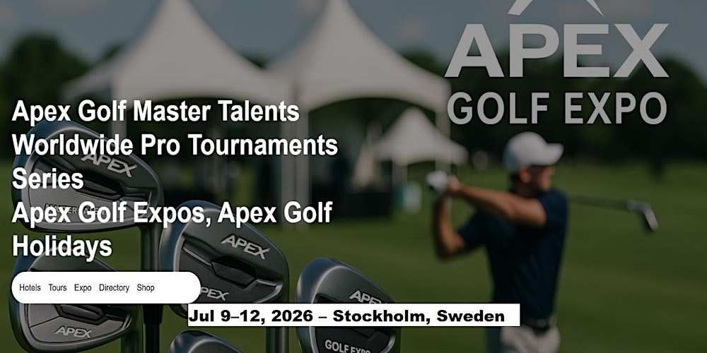 Golf Master Talents Apex Tours Global Fame & Prices in  Stockholm, Sweden