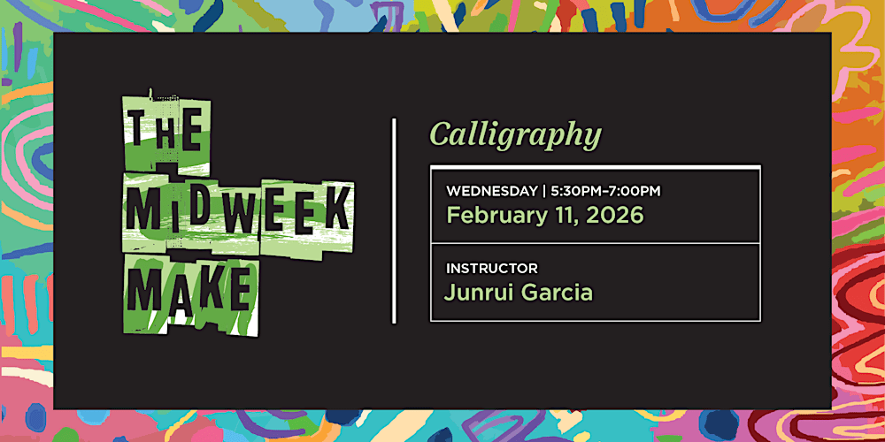 The Midweek Make | Calligraphy