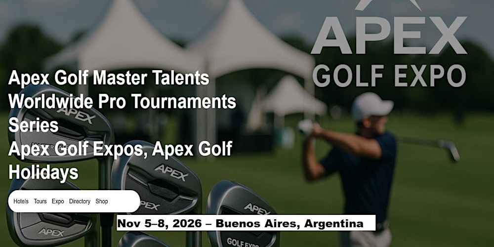 Golf Master Talents Apex Tours Global Fame & Prices in Buenos Aires, Argent