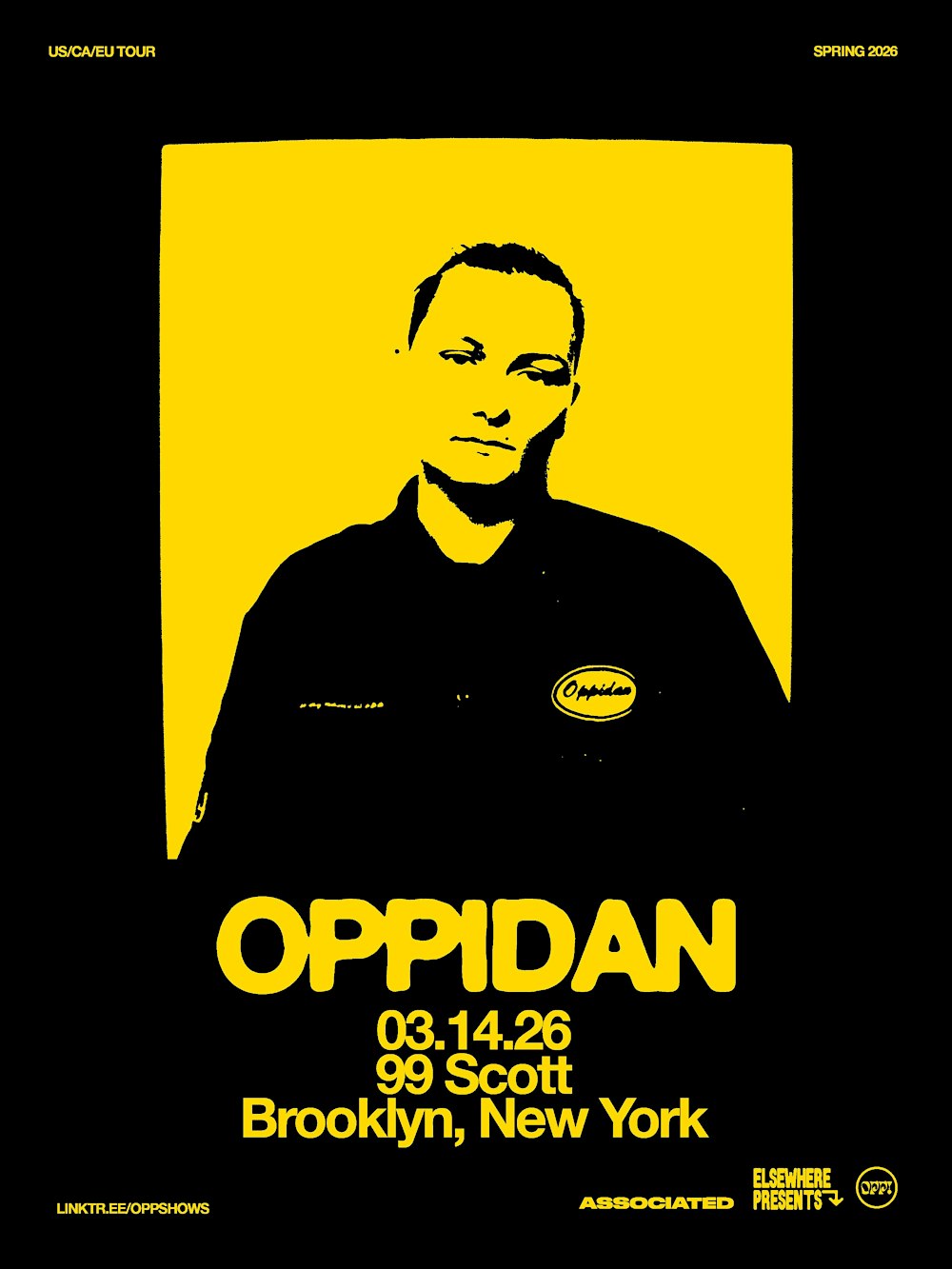 Elsewhere Presents: Oppidan @ 99 Scott