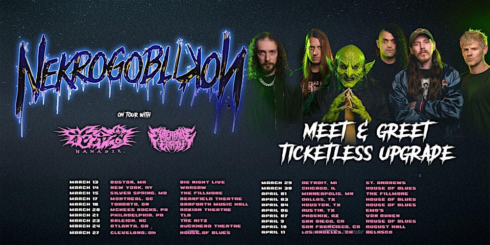- Nekrogblikon M&G Ticketless Upgrade - San Francisco