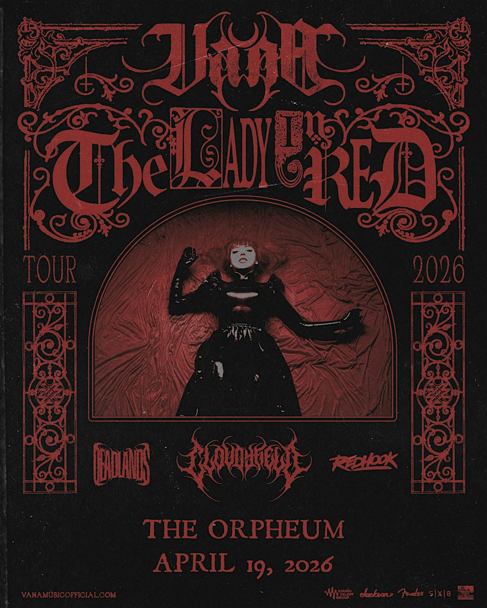 VANA: THE LADY IN RED TOUR