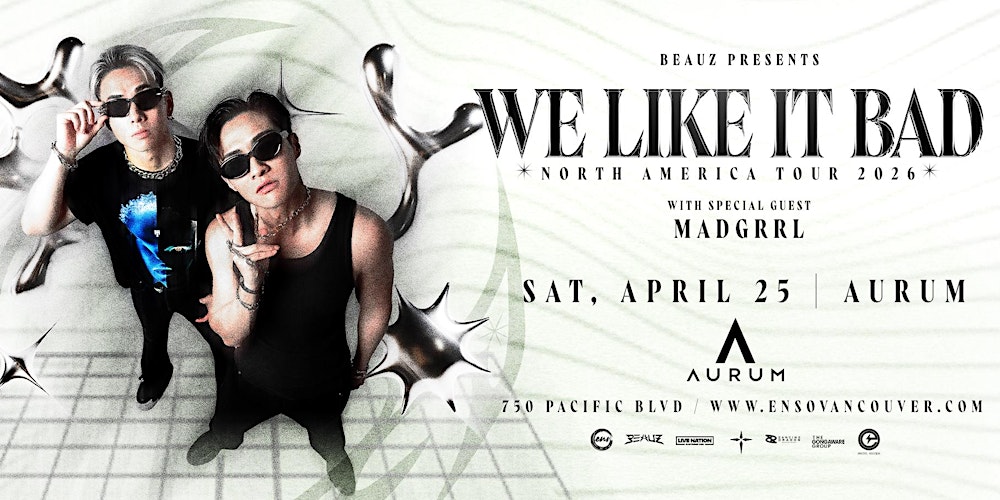 BEAUZ - WE LIKE IT BAD TOUR 2026