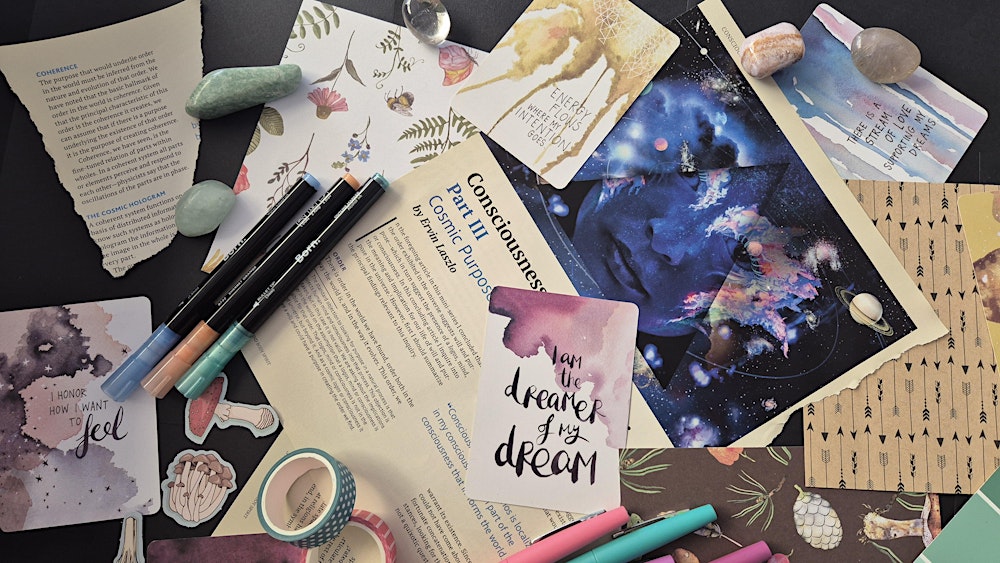 Manifest 2026 Vision Board Collage